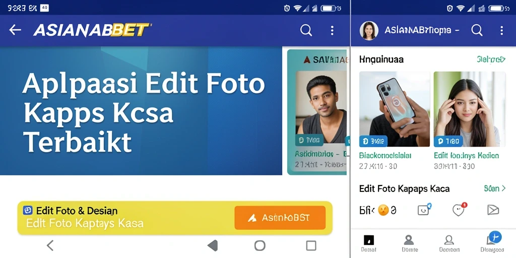 Tampilan antarmuka <strong>ASIANABET</strong> saat mengedit foto kertas kaca.