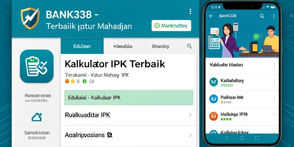 Tampilan antarmuka BANK338 yang sederhana dan fungsional.