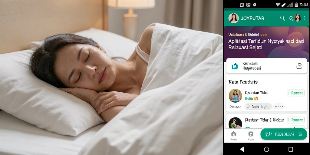 Tampilan antarmuka JOYPUTAR yang menenangkan dan intuitif.